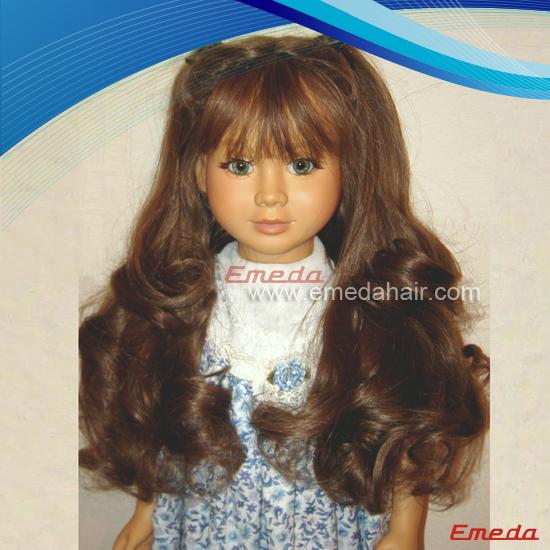 human hair doll wig-4